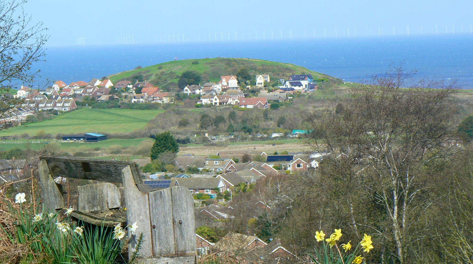 Beeston Bump from Roman Camp
